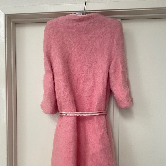 Vintage Charmode (by Sears, 1950s) pink coat women's S/M with pockets - Picture 2 of 10
